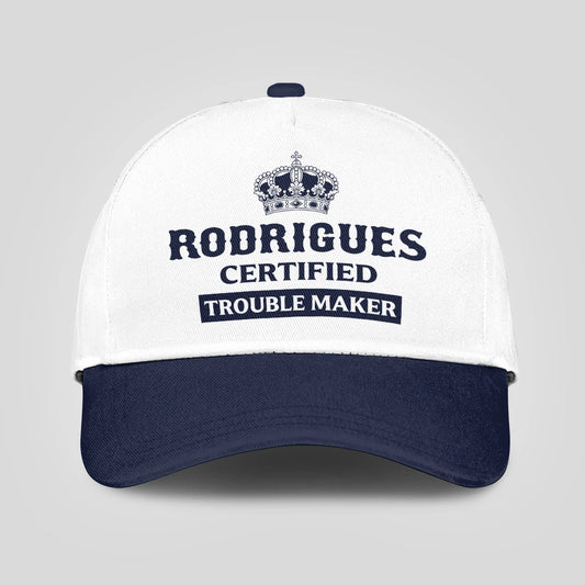 Certified Your Name Trouble Maker Washed Cap RODRIGUES 13K1 C148PF