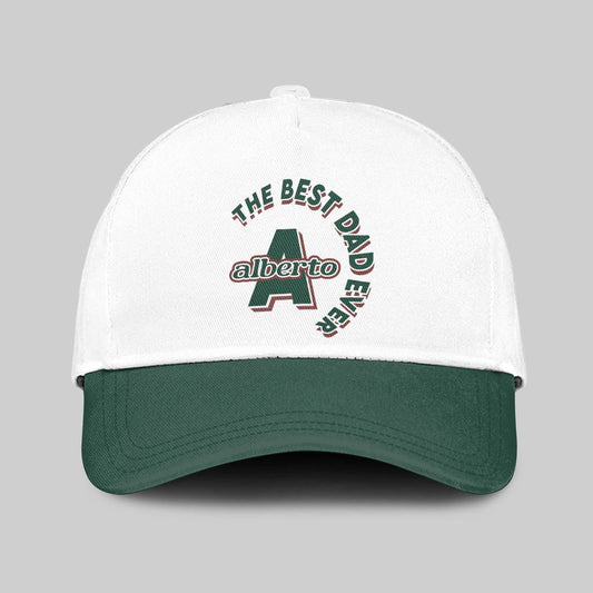 The Best Dad Ever Custom Name Cap ALBERTO 13K1 C35PF