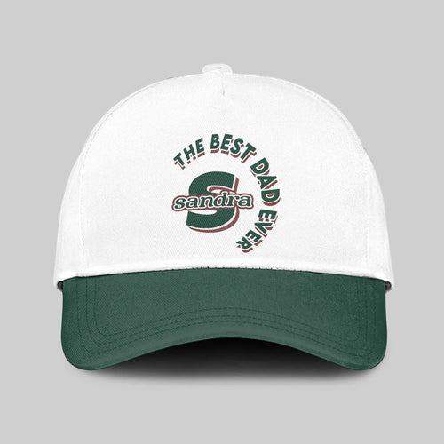 The Best Dad Ever Custom Name Cap TIM 13K1 C35PF