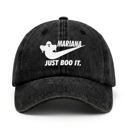 Just Boo It Halloween Washed Cap MARIANA 13K1 C83PF