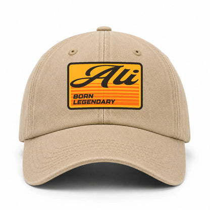 Born Legendary Vintage Washed Cap ALI 13K1 C64PF