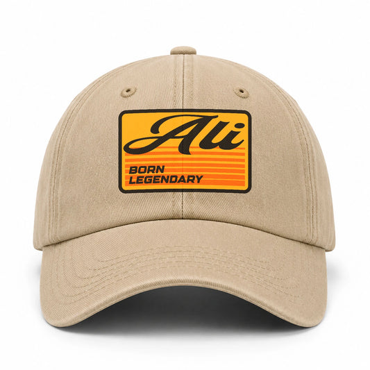 Born Legendary Vintage Washed Cap ALI 13K1 C64PF