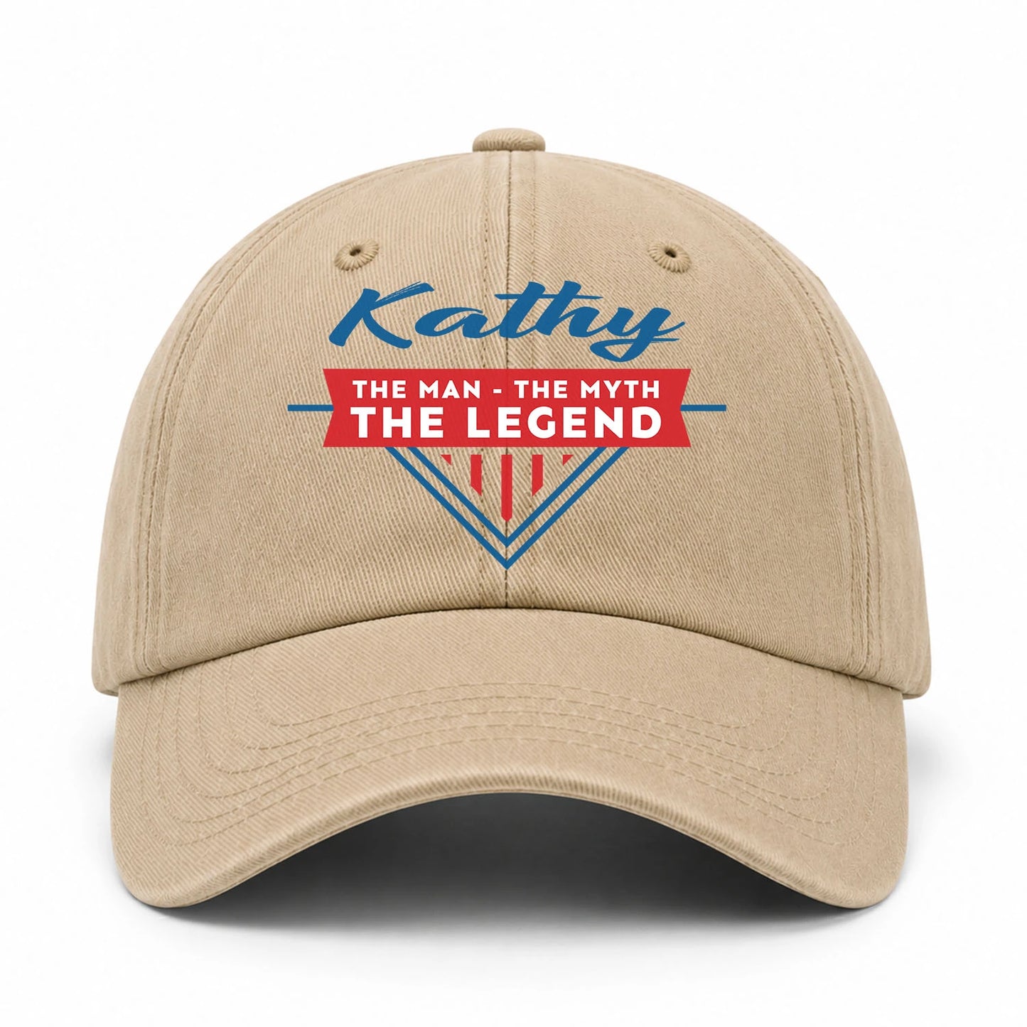 The Man The Myth The Legend Logo Washed Cap KATHY 13K1 C37PF