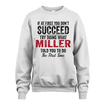 MILLER 13K1-357 If At First You Don't Succeed...