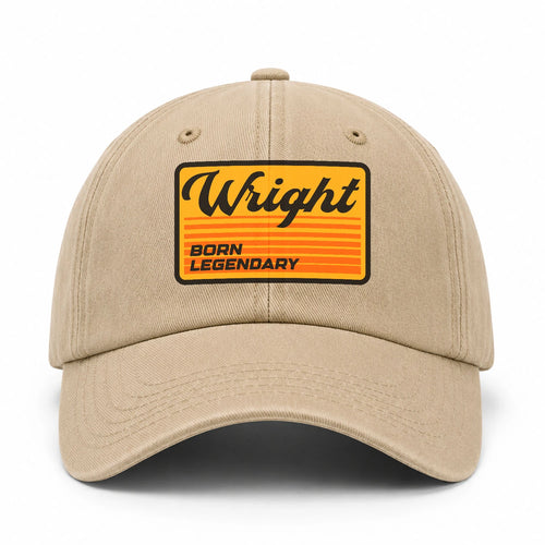 Born Legendary Vintage Washed Cap WRIGHT 13K1 C64PF