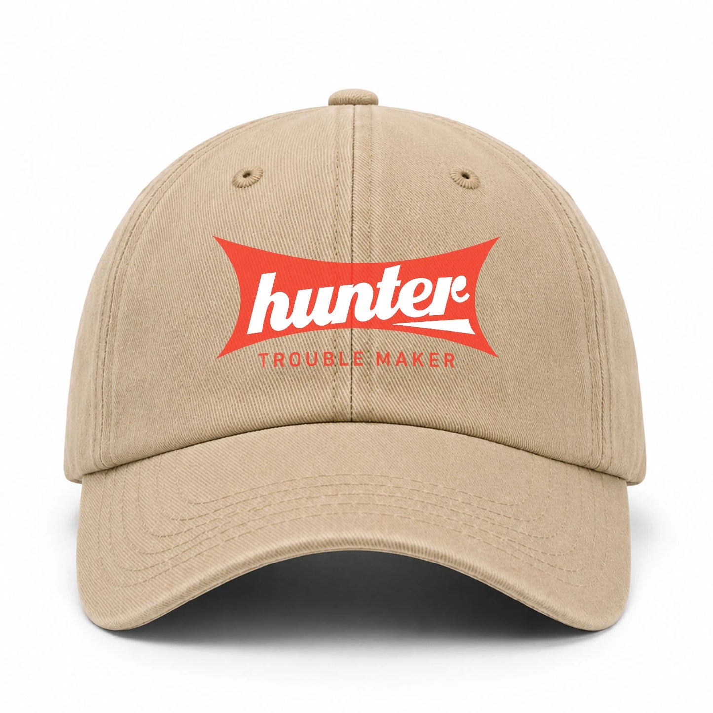 Trouble Maker Red Logo Washed Cap HUNTER 13K1 C78PF