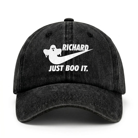 Just Boo It Halloween Washed Cap RICHARD 13K1 C83PF