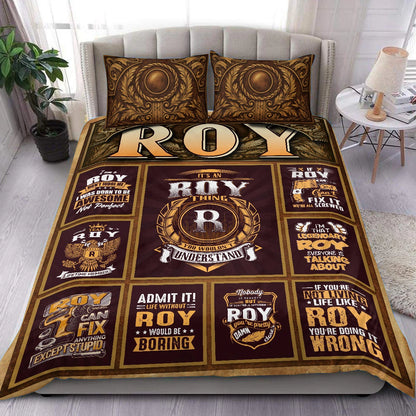 ROY Limited Edition Personalized Bedding Set 13K1-BS3