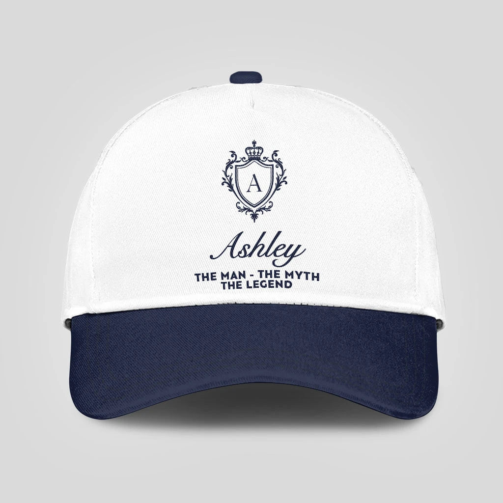 The Man The Myth The Legend Blue Cap ASHLEY 13K1 C46PF