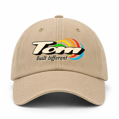 Your Name Built Different Retro Washed Cap TOM 13K1 C55PF
