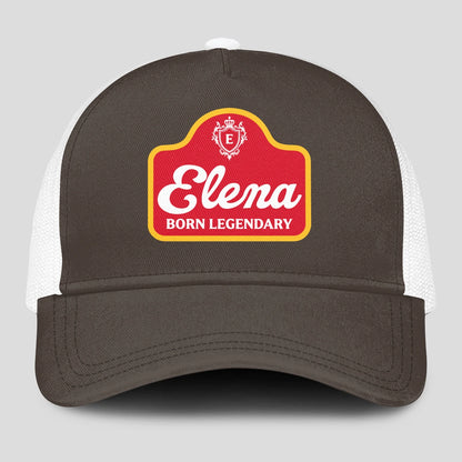 Born Legendary Charcoal Mesh Cap ELENA 13K1 C196PF