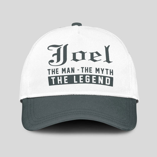 The Man The Myth The Legend Luxury Cap JOEL 13K1 C39PF