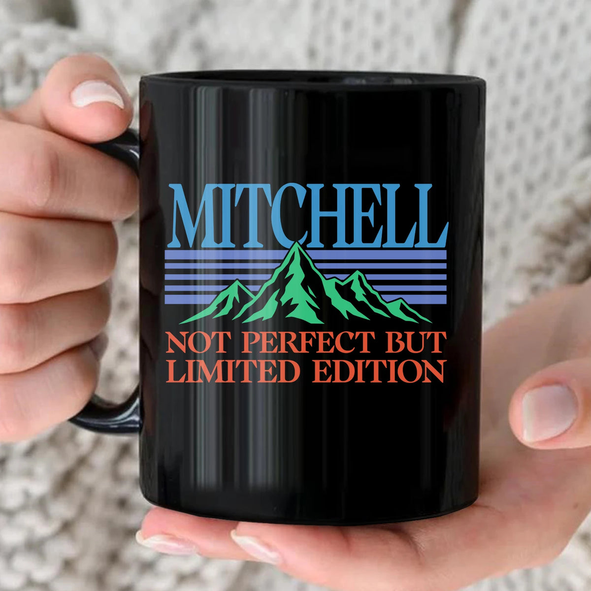 Not Perfect But Limited Eidition Retro Mountain Mug MITCHELL 13K1 MG29