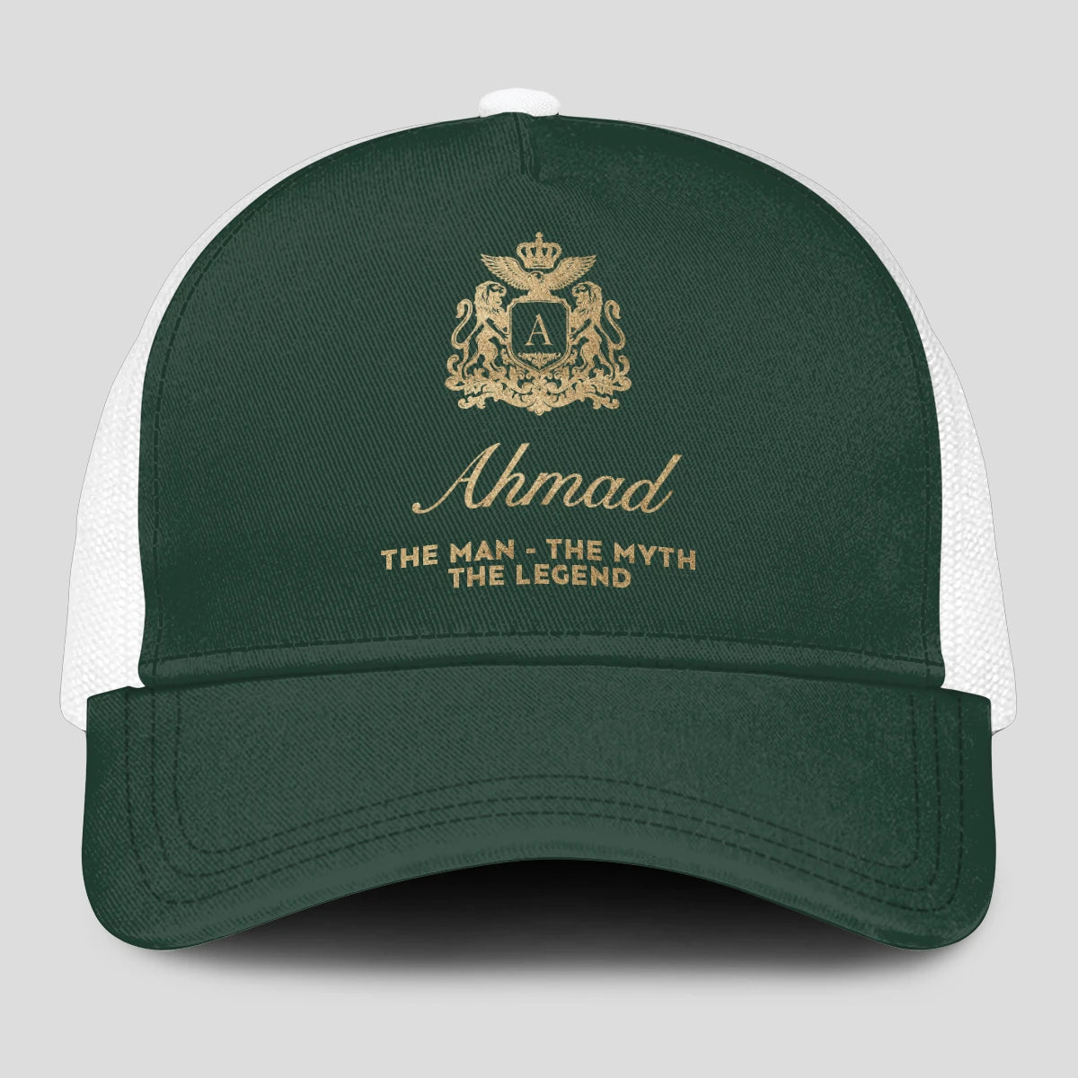 The Man The Myth The Legend Sage Green Mesh Cap AHMAD 13K1 C192PF