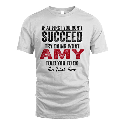 AMY 13K1-357 If At First You Don't Succeed...