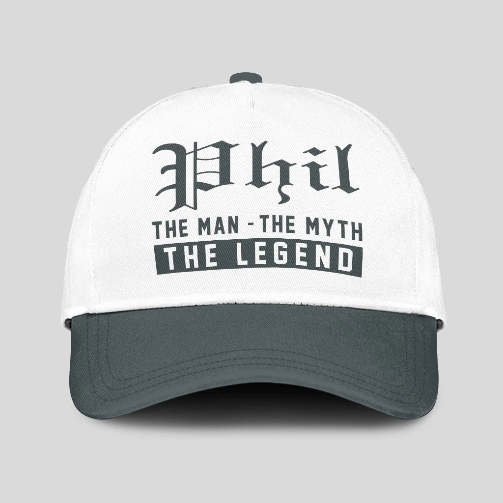 The Man The Myth The Legend Luxury Cap PHIL 13K1 C39PF