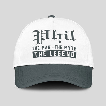 The Man The Myth The Legend Luxury Cap PHIL 13K1 C39PF