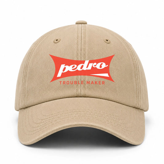 Trouble Maker Red Logo Washed Cap PEDRO 13K1 C78PF