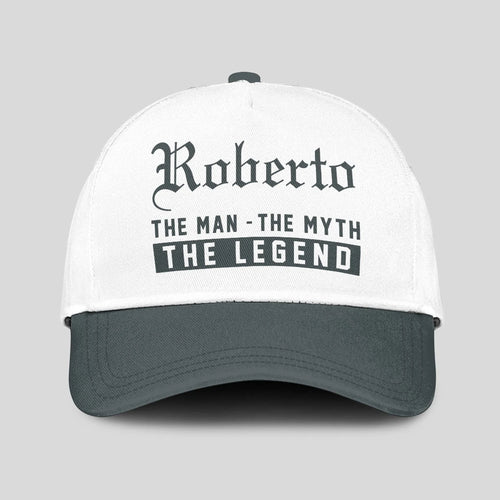 The Man The Myth The Legend Luxury Cap ROBERTO 13K1 C39PF