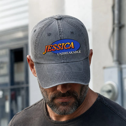 Your Name Unbreakable Washed Cap JESSICA 13K1 C68PF