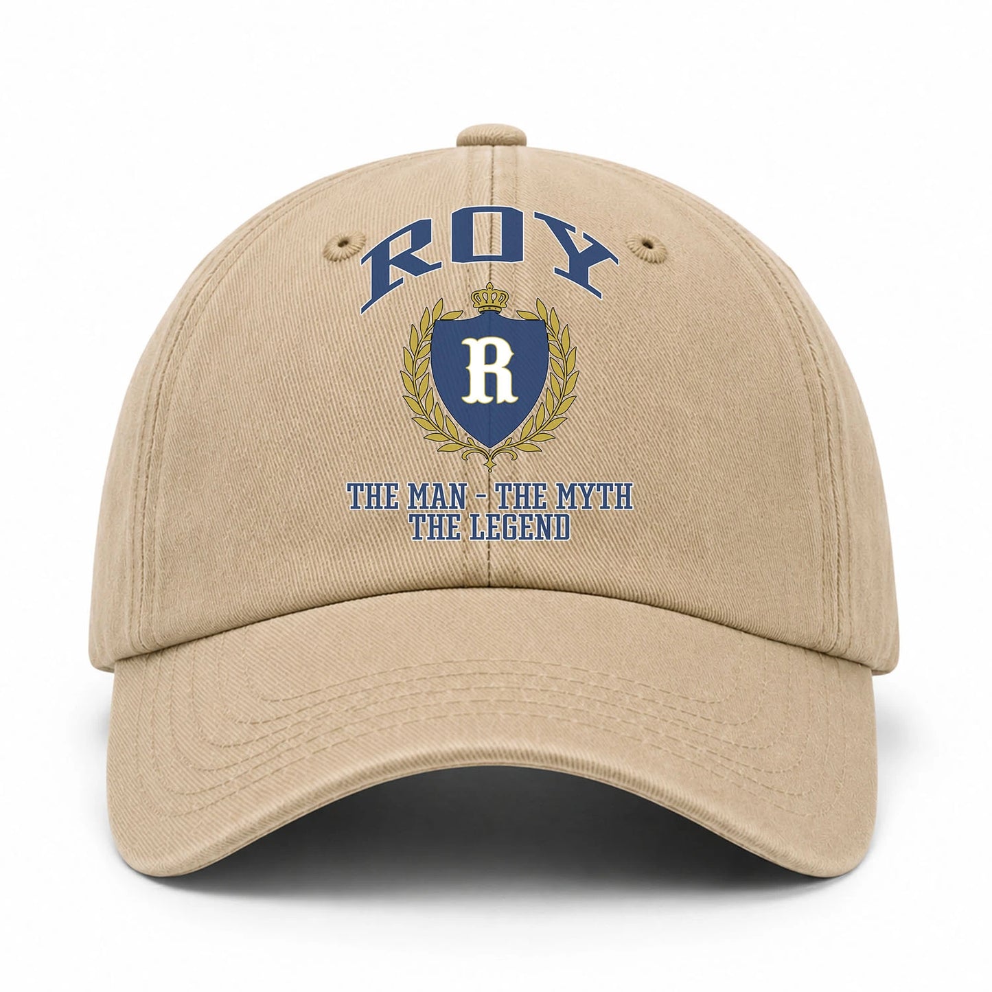 The Man The Myth The Legend Luxury Logo Cap ROY 13K1 C34PF
