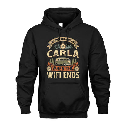 CARLA 13K1-547 The Adventure Begins Name When The Wifi Ends