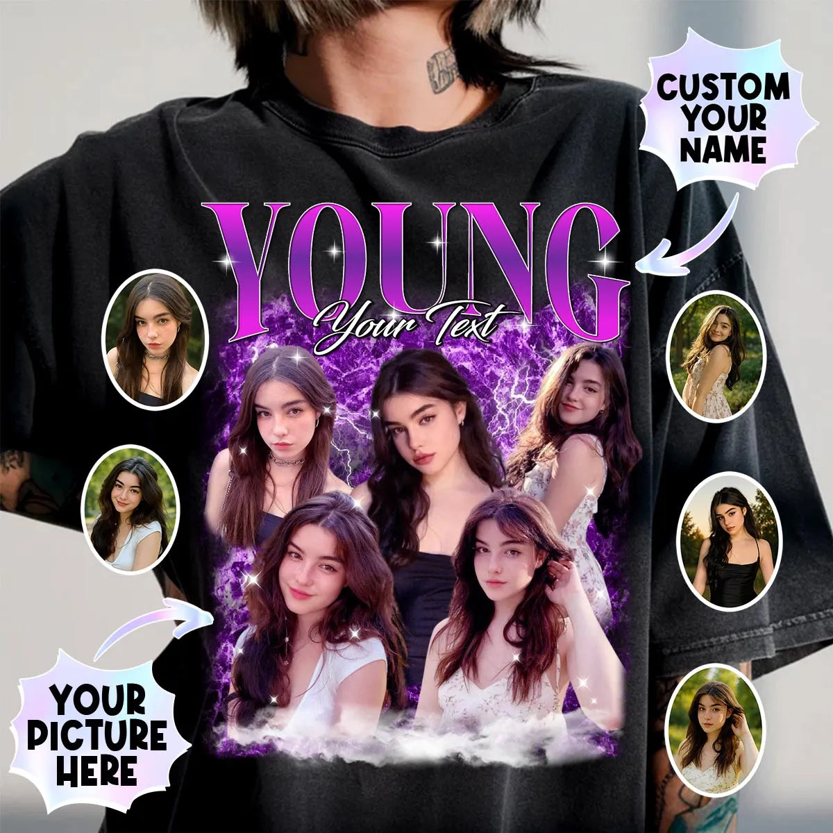 YOUNG 13K1-CTN1 Bootleg Rap Tee | Custom Bootleg T-Shirt | Perfect Gift