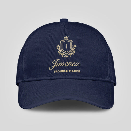 Trouble Maker Golden Logo Navy Cap JIMENEZ 13K1 C155PF