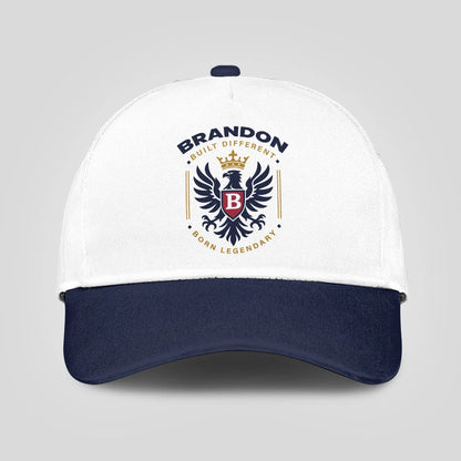 Built Different Born Legendary Elegant Blue And White Cap BRANDON 13K1 C76PF