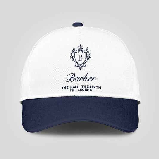 The Man The Myth The Legend Blue Cap BARKER 13K3 C46PF