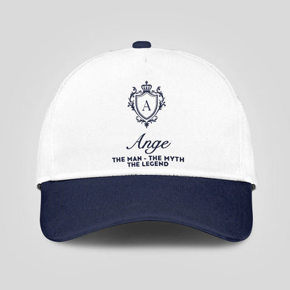 The Man The Myth The Legend Blue Cap ANGE 13K7 C46PF