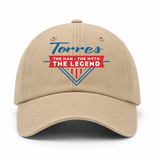 The Man The Myth The Legend Logo Washed Cap TORRES 13K1 C37PF