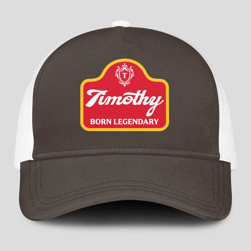 Born Legendary Charcoal Mesh Cap TIMOTHY 13K1 C196PF