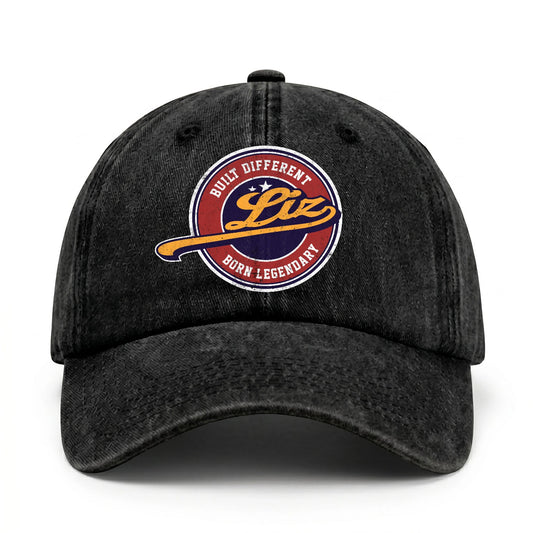 Built Different Born Legendary Logo Washed Cap LIZ 13K1 C65PF