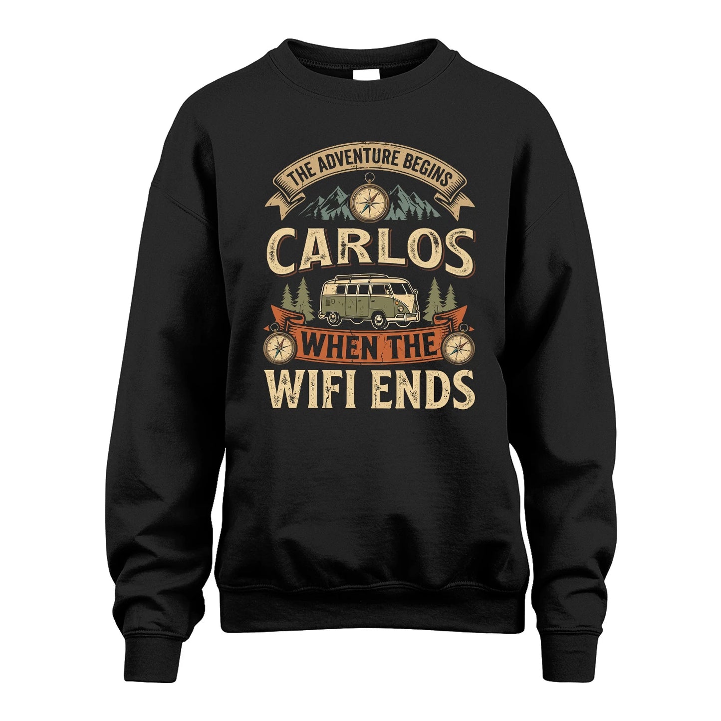 CARLOS 13K1-547 The Adventure Begins Name When The Wifi Ends