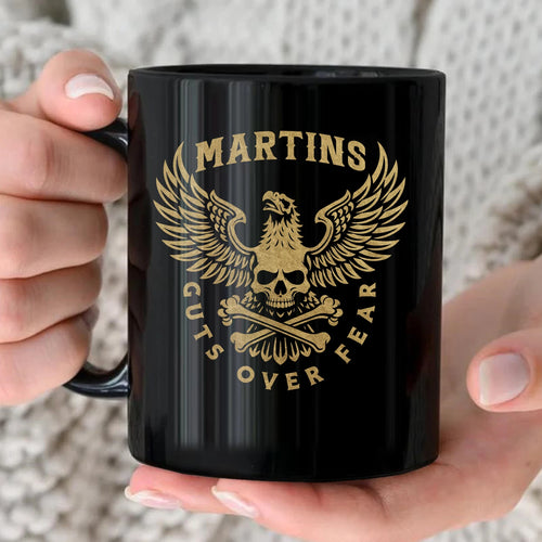 Guts Over Fear Eagle And Skull Mug MARTINS 13K1 MG28
