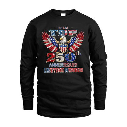 TOP 13K1-523 Personalized "Team...Lifetime Member" America 250 Design