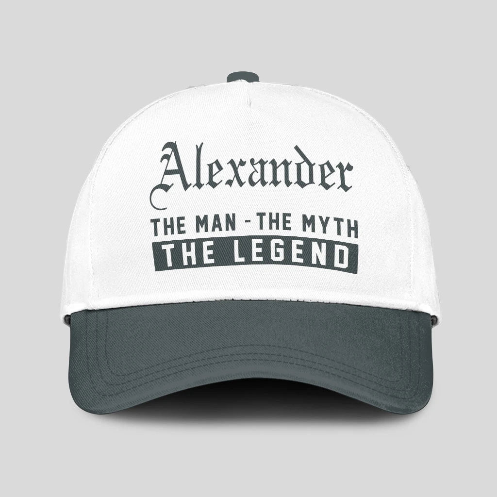 The Man The Myth The Legend Luxury Cap ALEXANDER 13K1 C39PF