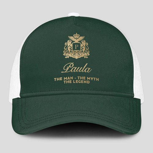 The Man The Myth The Legend Sage Green Mesh Cap PAULA 13K1 C192PF