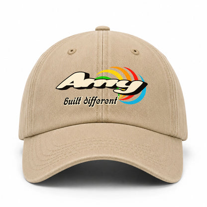 Your Name Built Different Retro Washed Cap AMY 13K1 C55PF