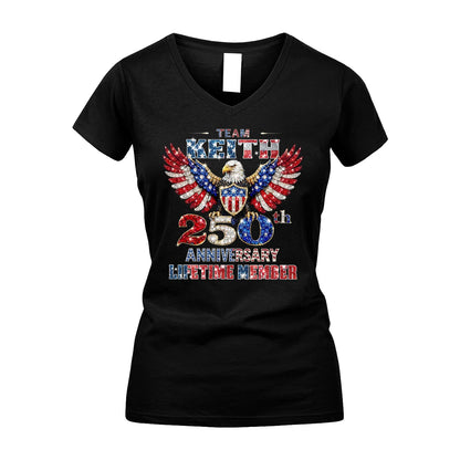 KEITH 13K1-523 Personalized "Team...Lifetime Member" America 250 Design