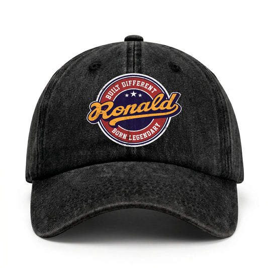 Built Different Born Legendary Logo Washed Cap RONALD 13K1 C65PF
