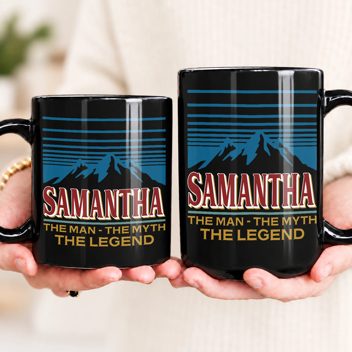 The Man The Myth The Legend Mountain Mug SAMANTHA 13K1 MG04
