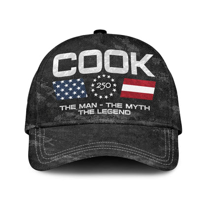 COOK 13K1-C11PF America 250 The man - The Myth - The Legend