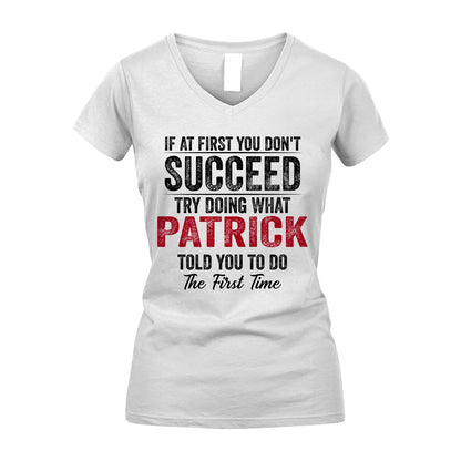 PATRICK 13K1-357 If At First You Don't Succeed...