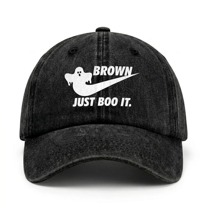 Just Boo It Halloween Washed Cap BROWN 13K1 C83PF