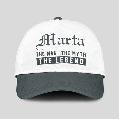 The Man The Myth The Legend Luxury Cap MARTA 13K1 C39PF