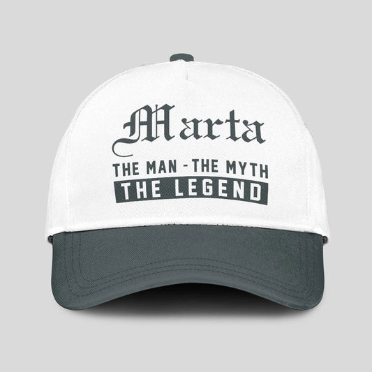 The Man The Myth The Legend Luxury Cap MARTA 13K1 C39PF