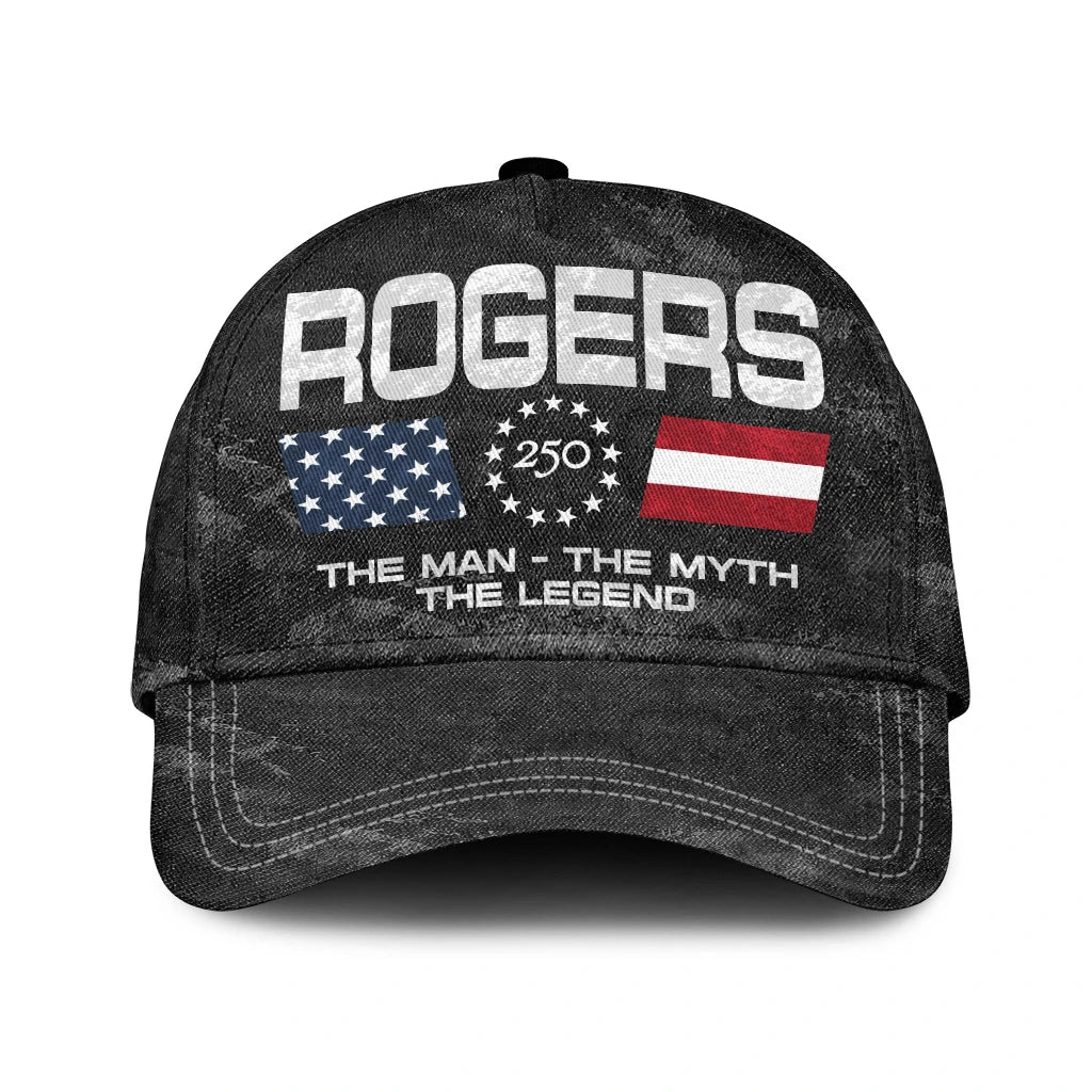 ROGERS 13K1-C11PF America 250 The man - The Myth - The Legend