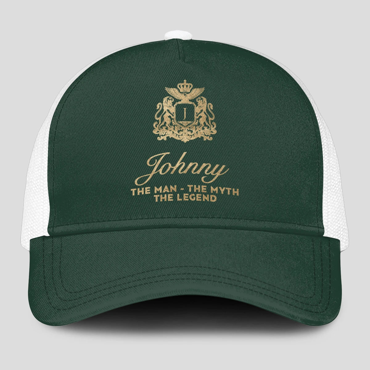 The Man The Myth The Legend Sage Green Mesh Cap JOHNNY 13K1 C192PF